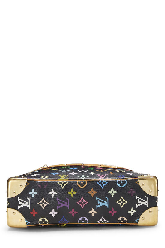 Louis Vuitton Black Monogram Multicolor Accessories Pochette Bag
