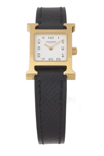 Black Heure H Watch Mini