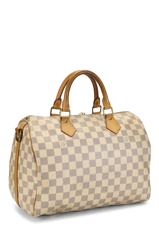 Damier Azur Speedy Bandouliere 30, , large image number 1