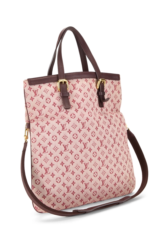 Burgundy Monogram Mini Lin Francoise, , large image number 1