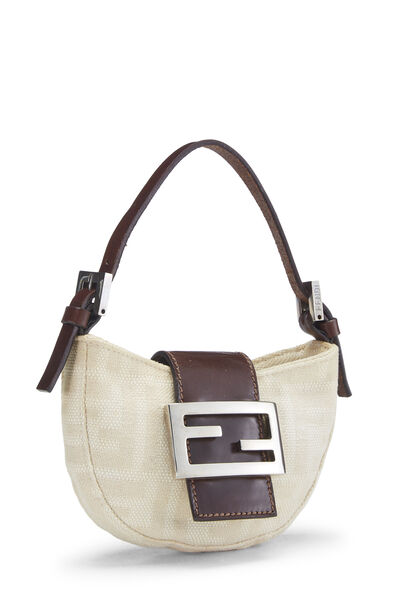 Beige Zucca Croissant Mini, , large