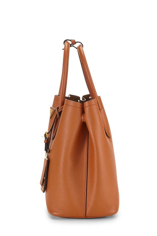 Orange Saffiano Double Bag Medium, , large image number 2
