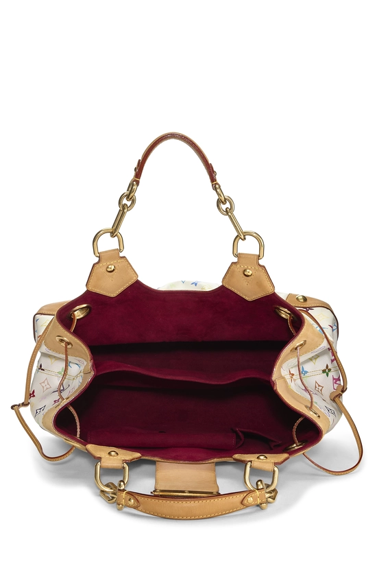 Takashi Murakami x Louis Vuitton White Monogram Multicolore Ursula, , large image number 5