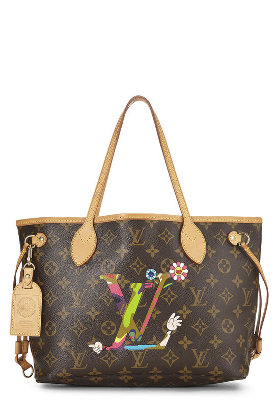 Takashi Murakami x Louis Vuitton Monogram Hands Neverfull PM  