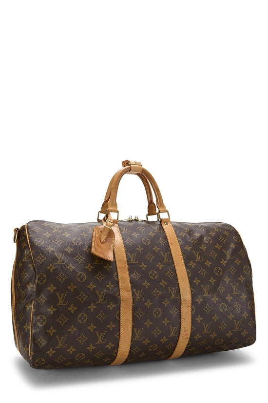 Monogram Canvas Keepall Bandouliere 50, , large image number 1