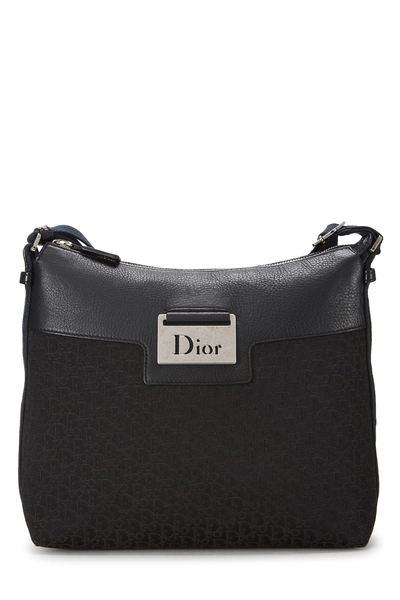 Christian Dior Black Canvas Street Chic Shoulder Bag — photo 1