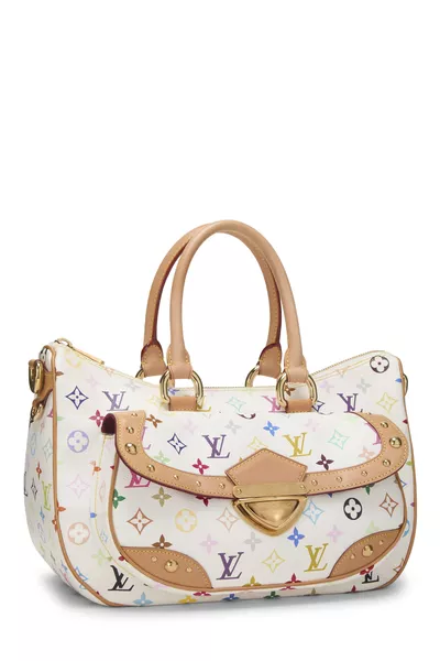 Takashi Murakami x Louis Vuitton White Monogram Multicolore Rita, , large