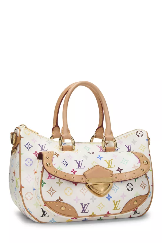 Takashi Murakami x Louis Vuitton White Monogram Multicolore Rita, , large image number 1