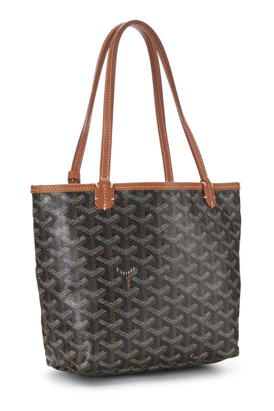 Brown Goyardine Canvas Saint-Louis Mini QEB05U0LK9005 | WGACA