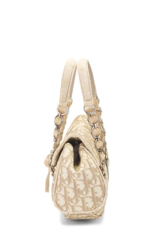 Beige Coated Canvas Romantique Bag, , large image number 2