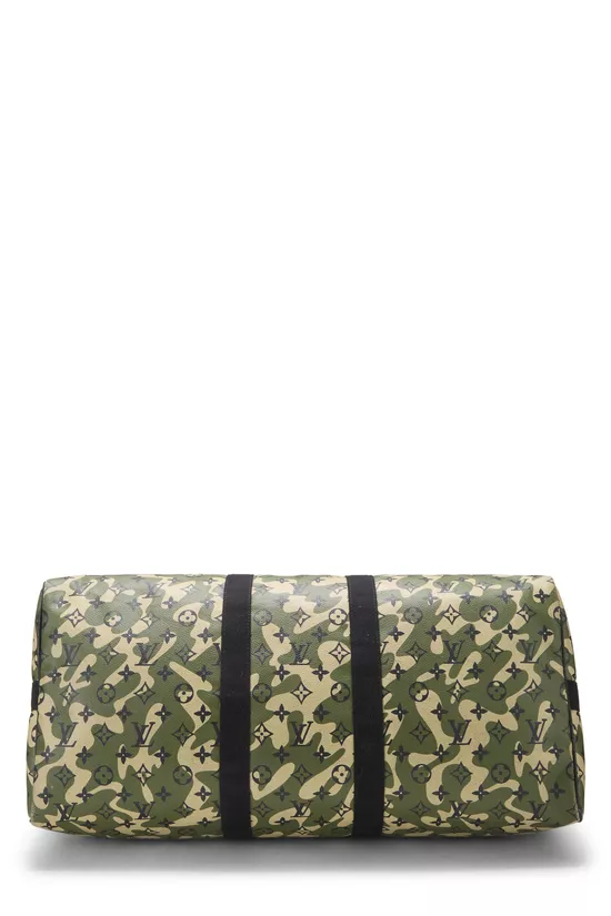 Takashi Murakami x Louis Vuitton Monogramouflage Keepall Bandouliere 55, , large image number 4