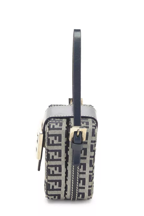 Navy Zucchino Canvas Handbag Mini, , large image number 2