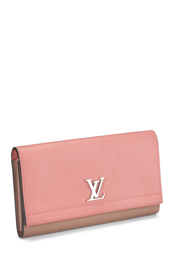 Pink Taurillon Leather Capucines Wallet, , large image number 3