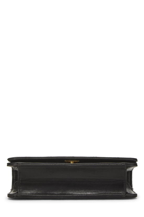 Black Quilted Lambskin Snap Full Flap Mini, , large image number 4