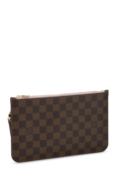 Damier Ebene Neverfull Pouch MM NM, , large