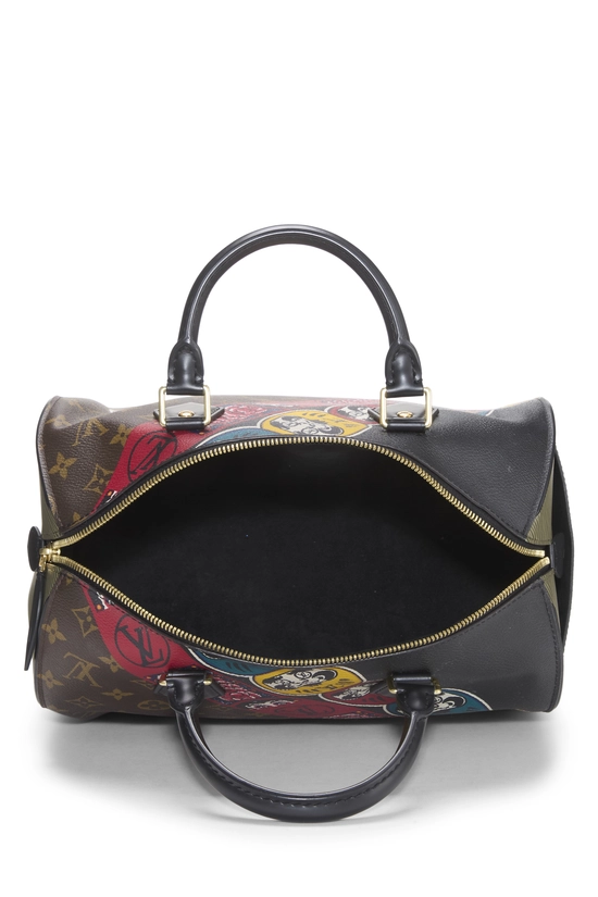 Monogram Canvas Kabuki Speedy 30, , large image number 5