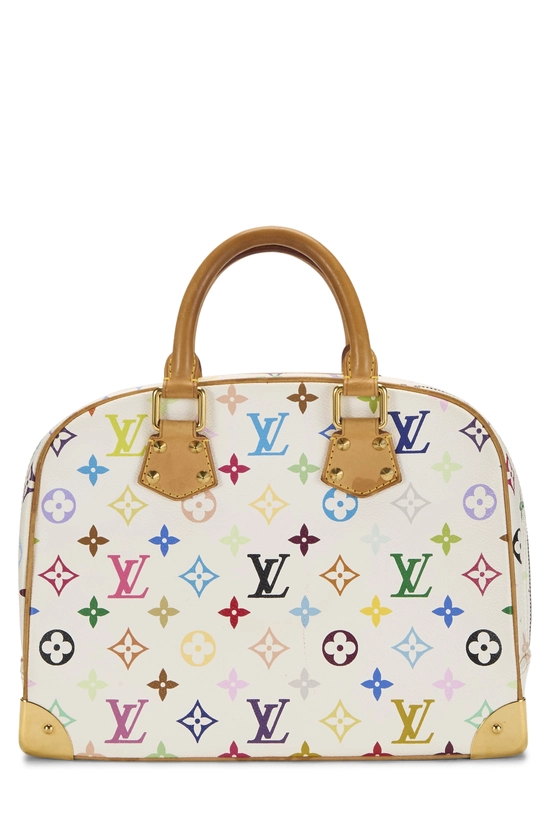 Takashi Murakami x Louis Vuitton White Monogram Multicolore Trouville, , large image number 3