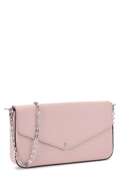 Louis Vuitton Rose Nacre Epi Pochette Felicie — photo 2