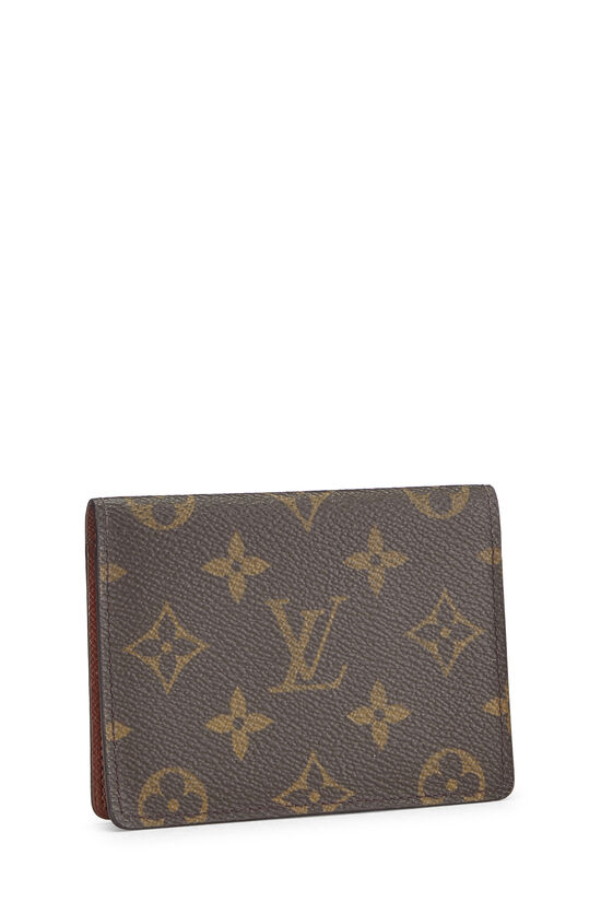 Monogram Canvas Porte 2 Cartes Vertical, , large image number 1