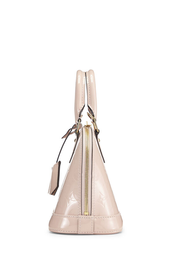 Louis Vuitton Rose Angelique Monogram Vernis Alma Bb Bag
