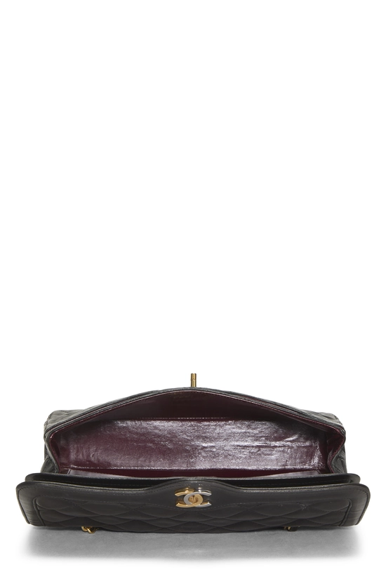 Black Quilted Lambskin Paris Limited Flap Medium, , large image number 5