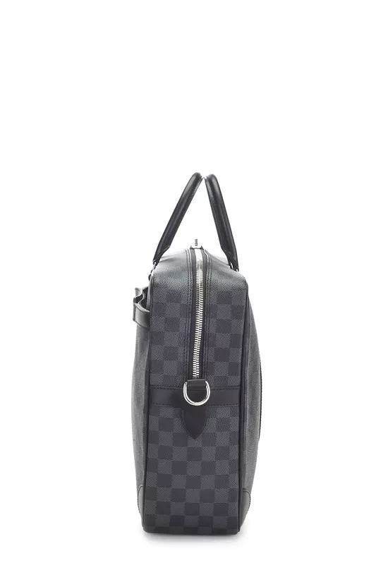 Damier Graphite Porte Documents Voyage GM, , large image number 2