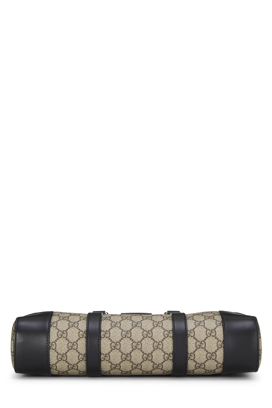 Black GG Supreme Canvas Briefcase, , large image number 4