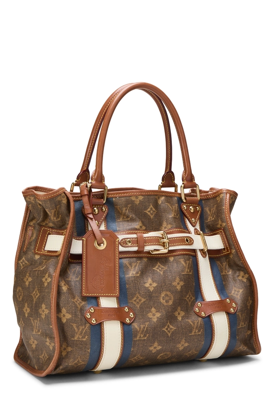 Monogram Rayures Tisse Sac GM, , large image number 1