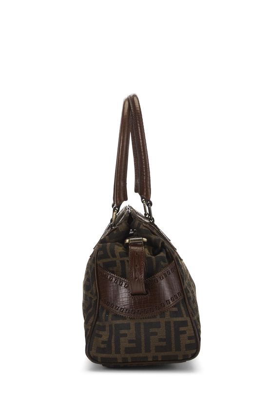 qfb17様 Pre-Owned Brown Zucca Canvas Bag Du Jour Small QBB0463J0H00H