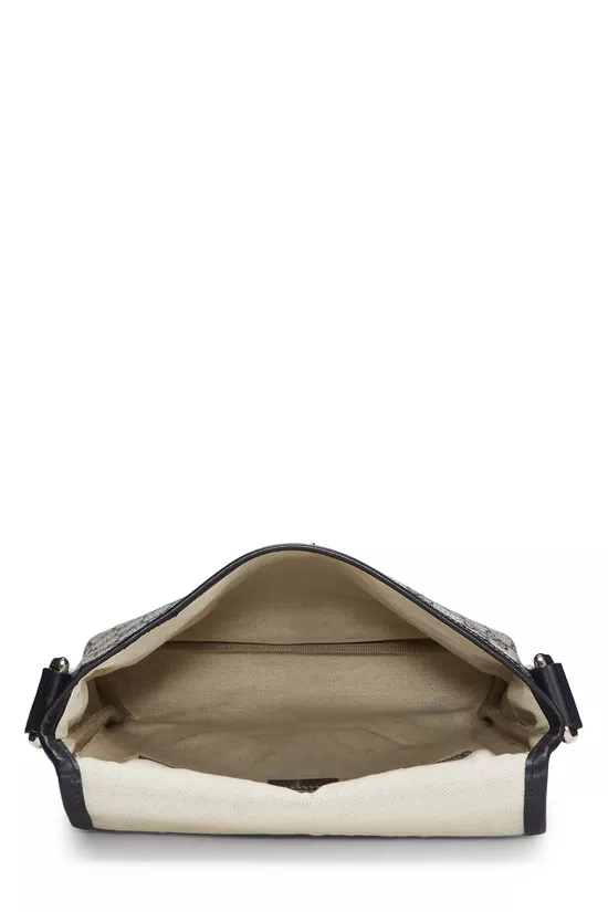 Navy GG Supreme Canvas Flap Messenger Small, , large image number 5