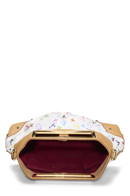 Takashi Murakami x Louis Vuitton White Monogram Multicolore Judy GM, , large image number 5