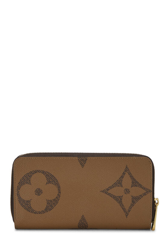 Louis Vuitton Monogram Reversed Giant Zippy Continental 
