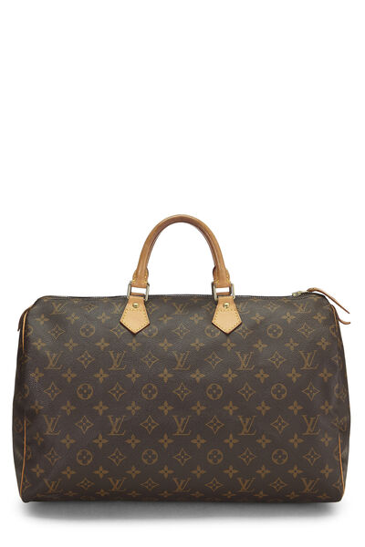 Monogram Canvas Speedy 40