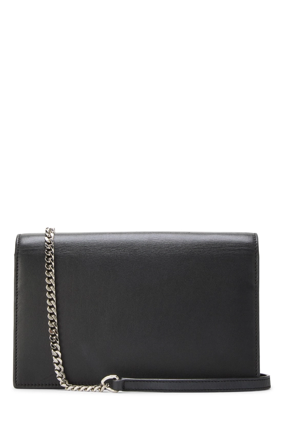 Black Calfskin Embellished Kate Tassel Wallet On Chain (WOC), , large image number 3