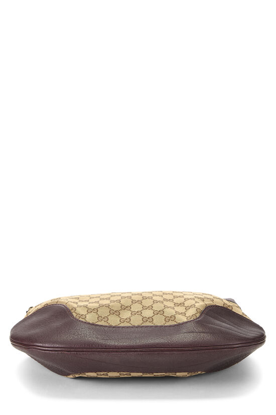 Brown Original GG Canvas Charlotte Hobo Bag, , large image number 4