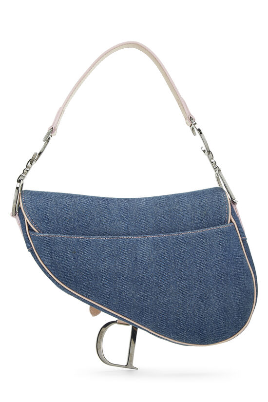 Blue Denim Saddle Bag, , large image number 3