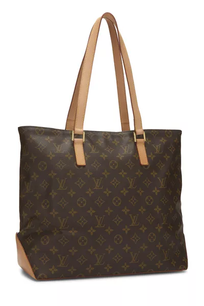 Monogram Canvas Cabas Mezzo, , large