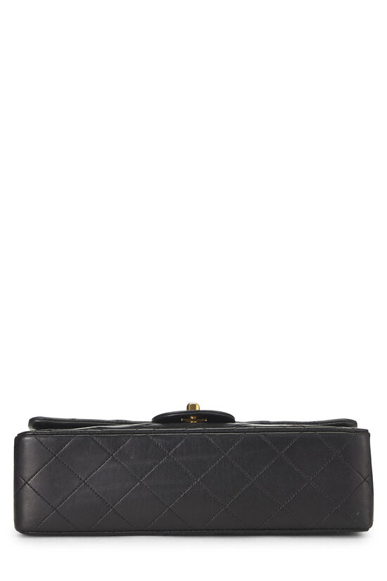 Black Quilted Lambskin Classic Double Flap Small, , large image number 4