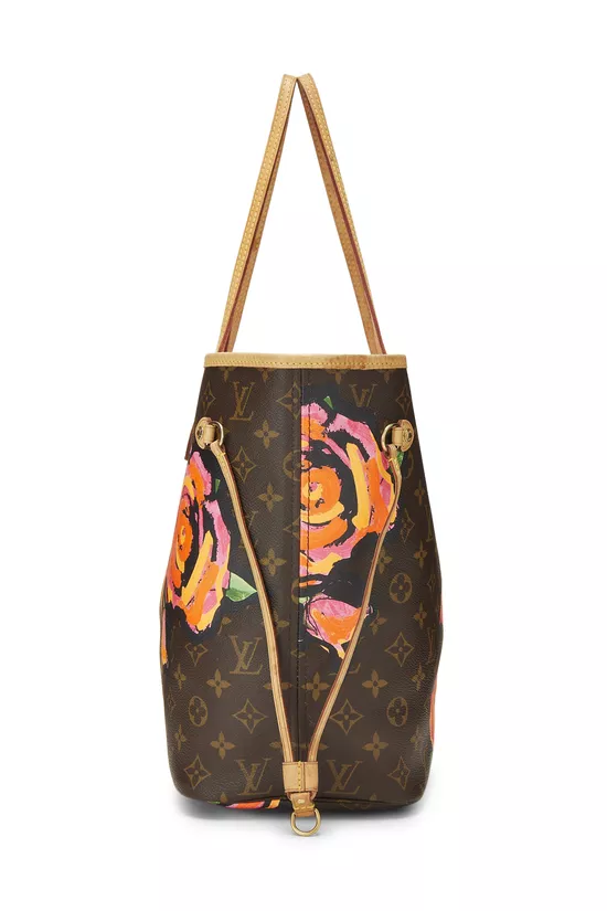 Stephen Sprouse x Louis Vuitton Monogram Canvas Roses Neverfull MM, , large image number 2