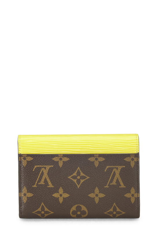 Yellow Epi Monogram Canvas Marie-Lou Compact Wallet, , large image number 2