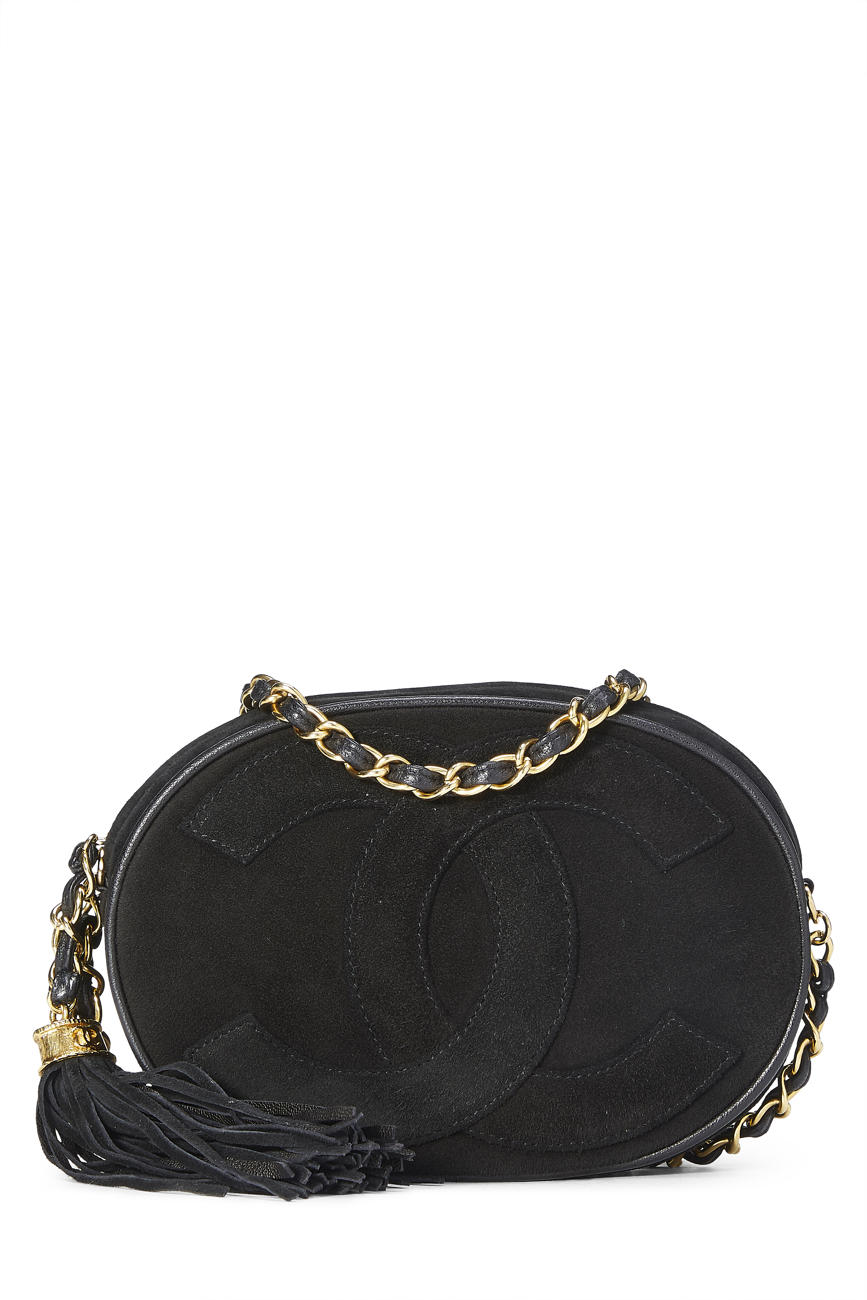 black suede small bag