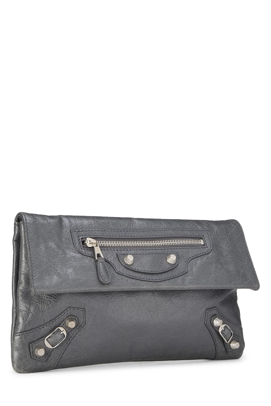 Grey Agneau Giant 12 Clutch, , large image number 2