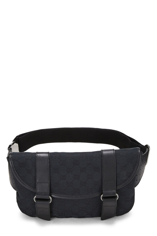 Black Original GG Canvas Belt Bag, , large image number 0