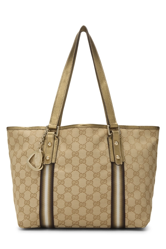 Gold Original GG Canvas Jolicoeur Tote, , large image number 0