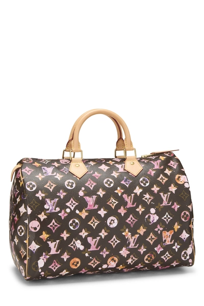 Richard Prince x Louis Vuitton Limited Edition Monogram Watercolor Speedy 35, , large