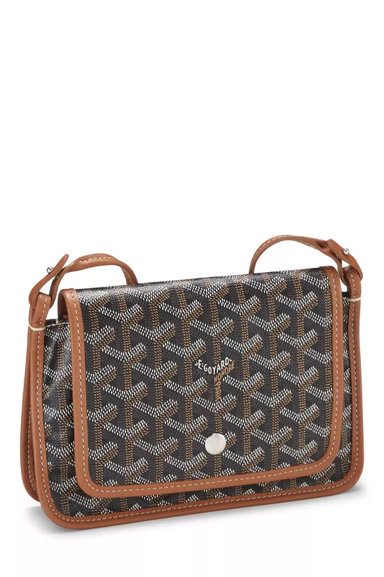 Black Goyardine Canvas Plumet, , large image number 1