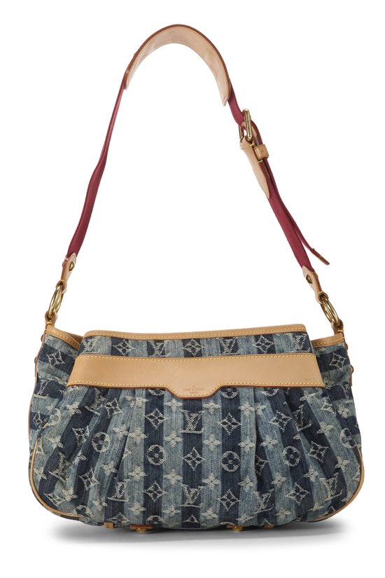 Blue Monogram Denim Baggy MM, , large image number 3