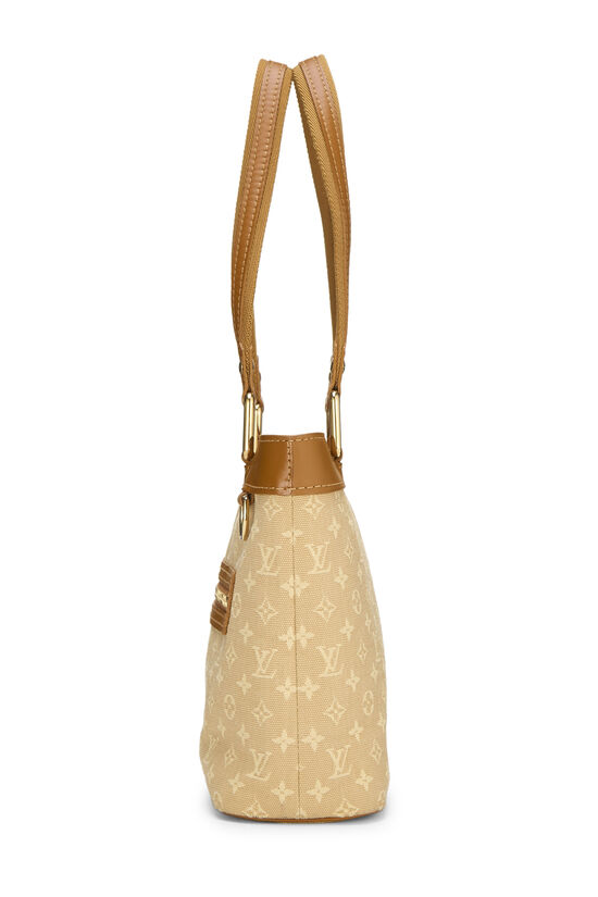 Beige Monogram Mini Lin Lucille PM, , large image number 2