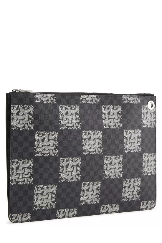 Christopher Nemeth x Louis Vuitton Damier Graphite Pochette Jour GM, , large image number 1