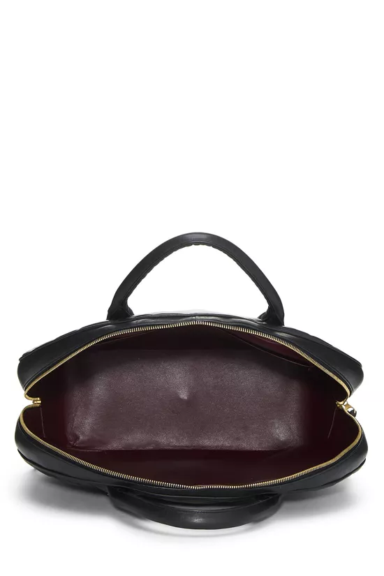 Black Quilted Lambskin Paris Limited Bowler Large, , large image number 5